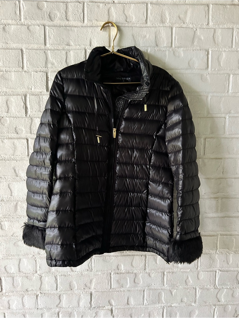 VIA SPIGA M PUFFER COAT